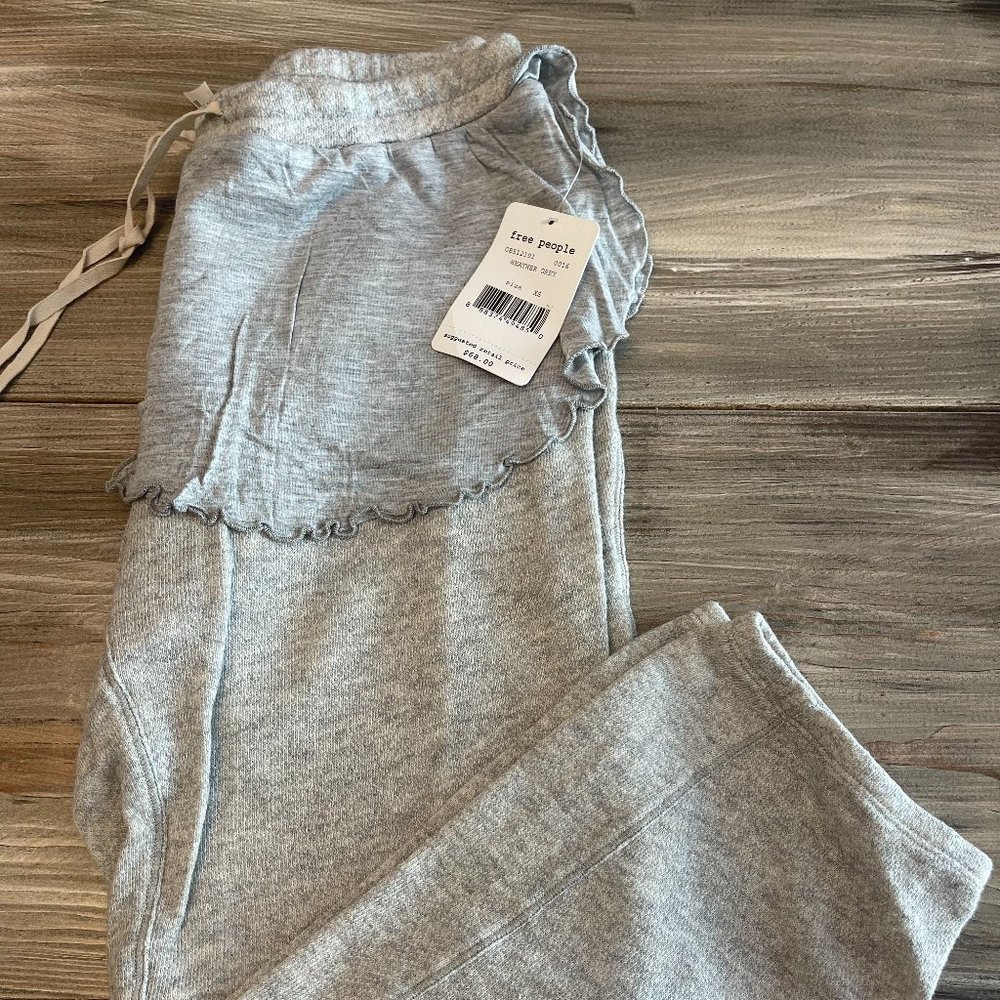 Free People Heather Grey Sweatpants